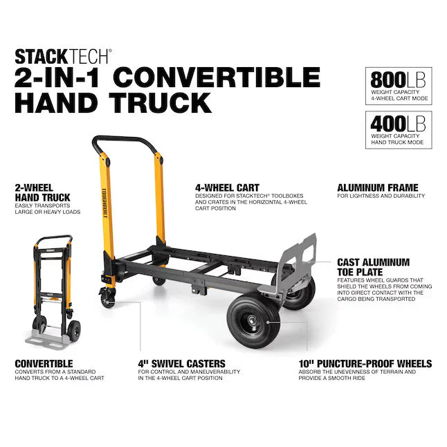 TOUGHBUILT STACK TECH コンバーチブルハンドトラック TB-B1-T-20-