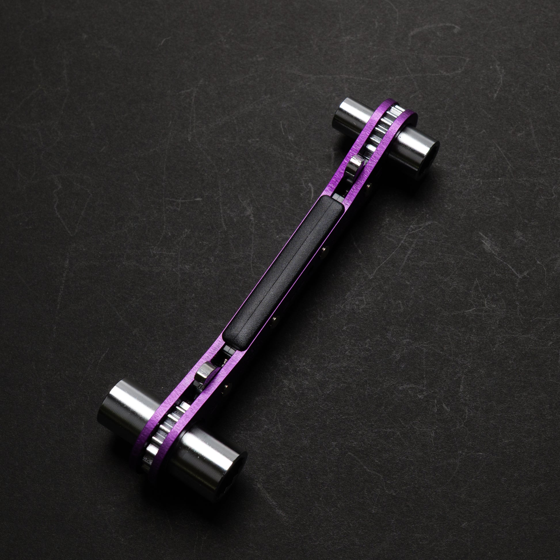 【予約商品】TOP工業 ラクラッチ(ロング４サイズ板ラチェットレンチ) パープル【限定】 PRW-3LV-