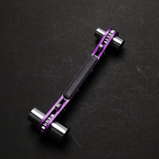 【予約商品】TOP工業 ラクラッチ(ロング４サイズ板ラチェットレンチ) パープル【限定】 PRW-3LV-