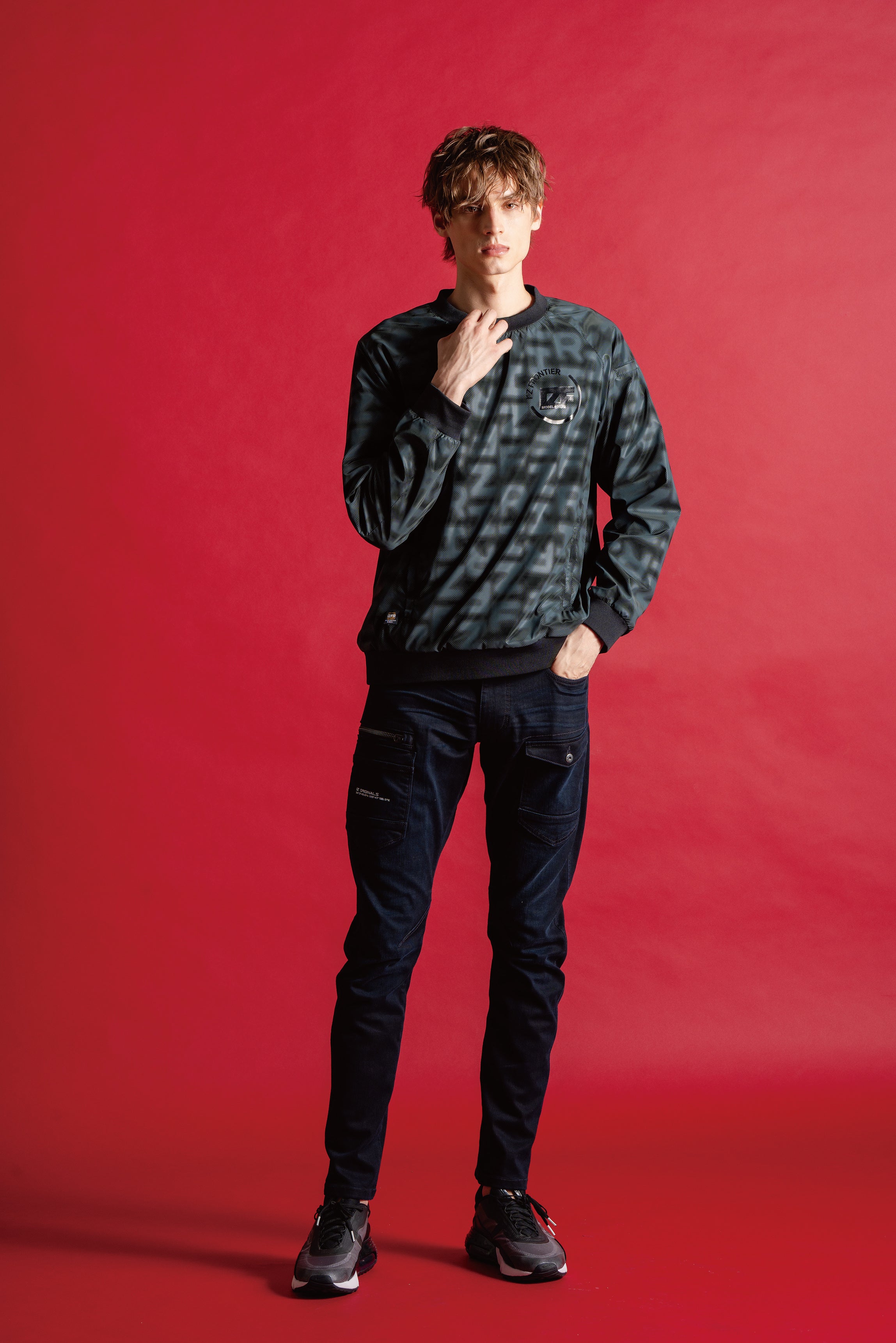 Ryu☆BRIEFING ウィンドブロック ブルゾン袖まで裏地付き⭐ 楽天市場】アイズフロンティア #8817 在庫限り ハイブリットウインド