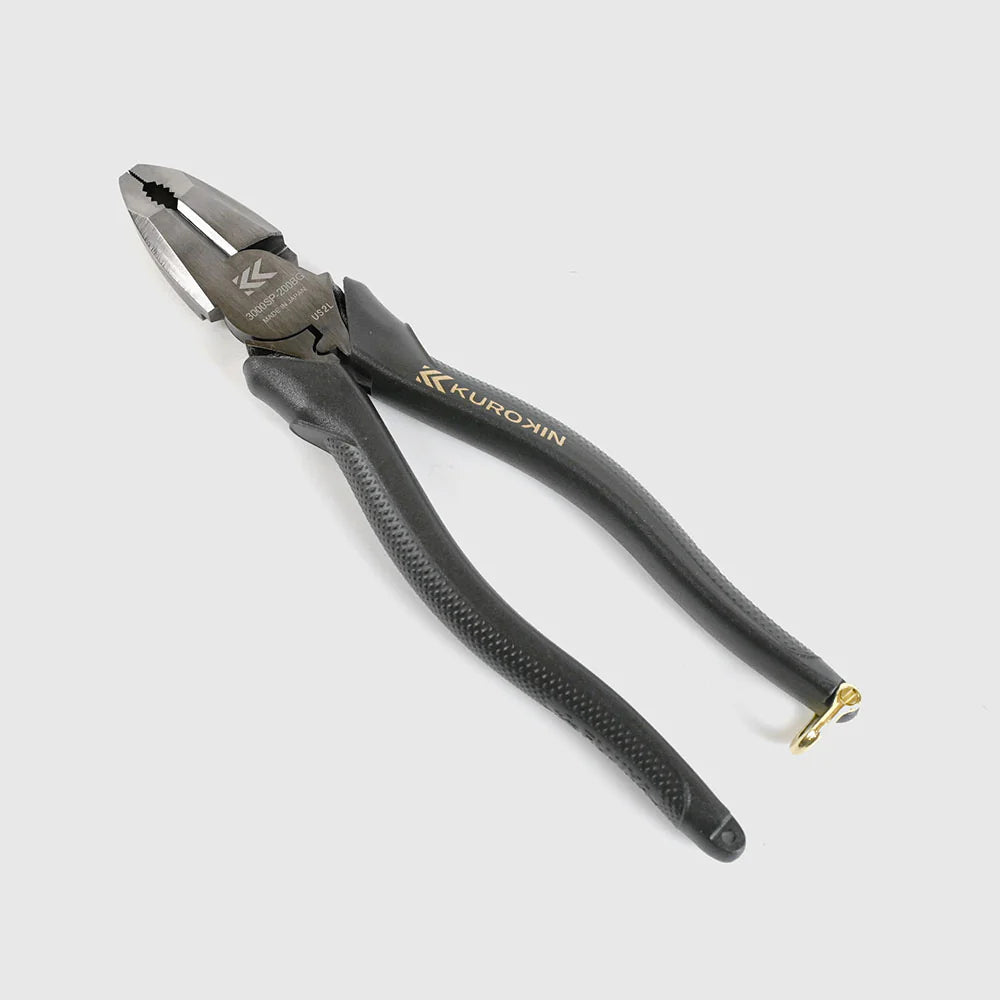 【予約商品】フジ矢 テコペン偏芯パワーペンチ （黒金）200mm 3000SP-200BG-