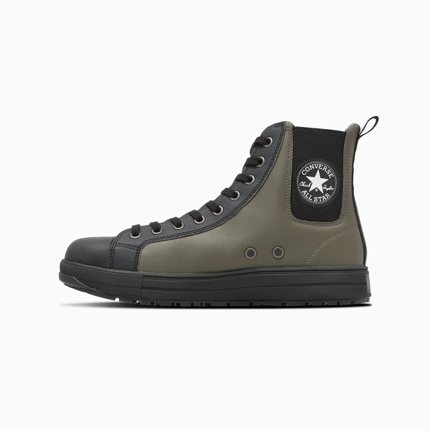 CONVERSE ALL STAR PS II SIDEGORE HI オリーブ/ブラック【限定】