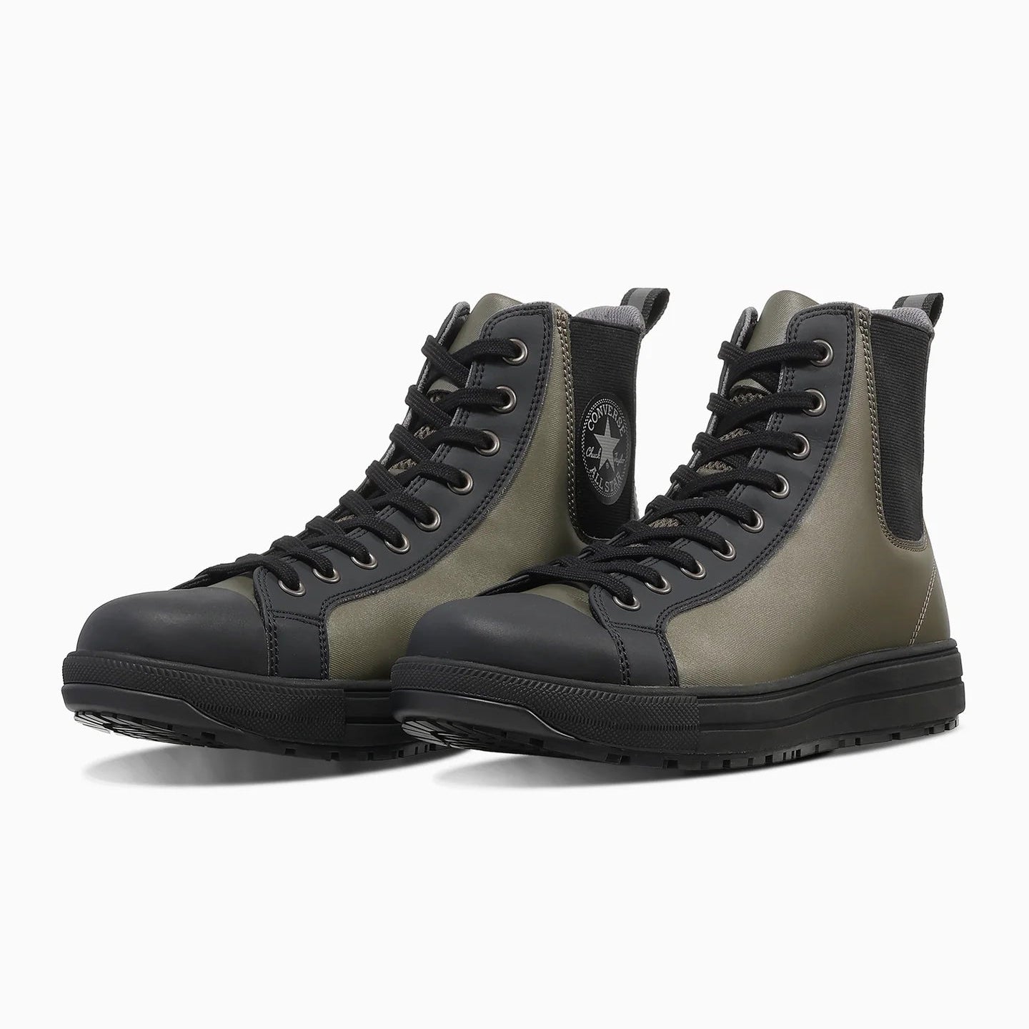 CONVERSE ALL STAR PS II SIDEGORE HI オリーブ/ブラック【限定】