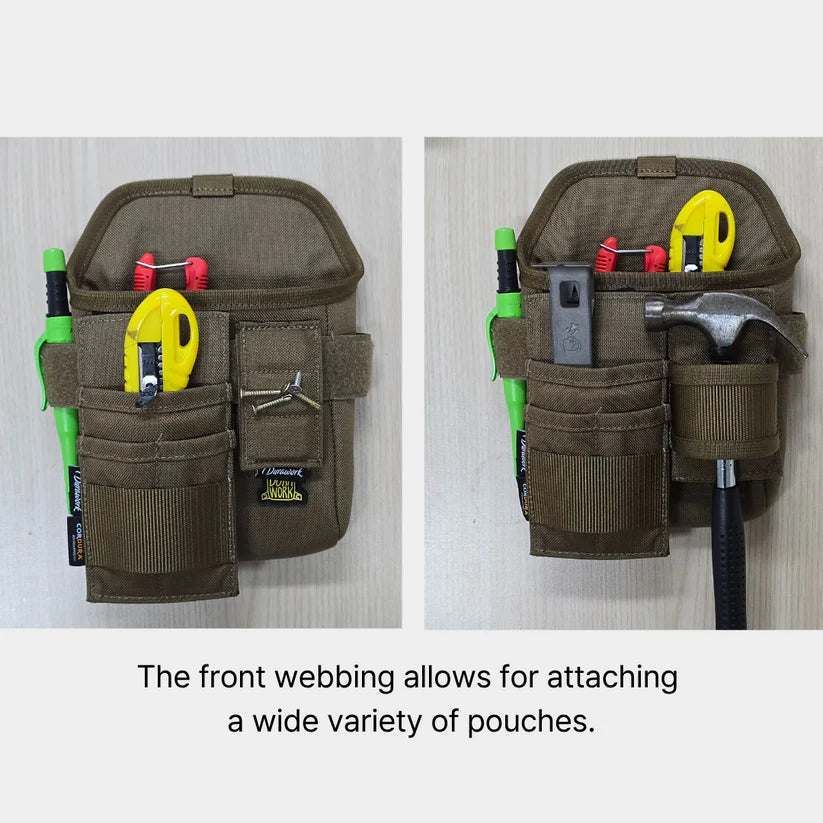 Durawork クイックドロップポーチ（TOOKDAM） Dura409 BLK/BRW-