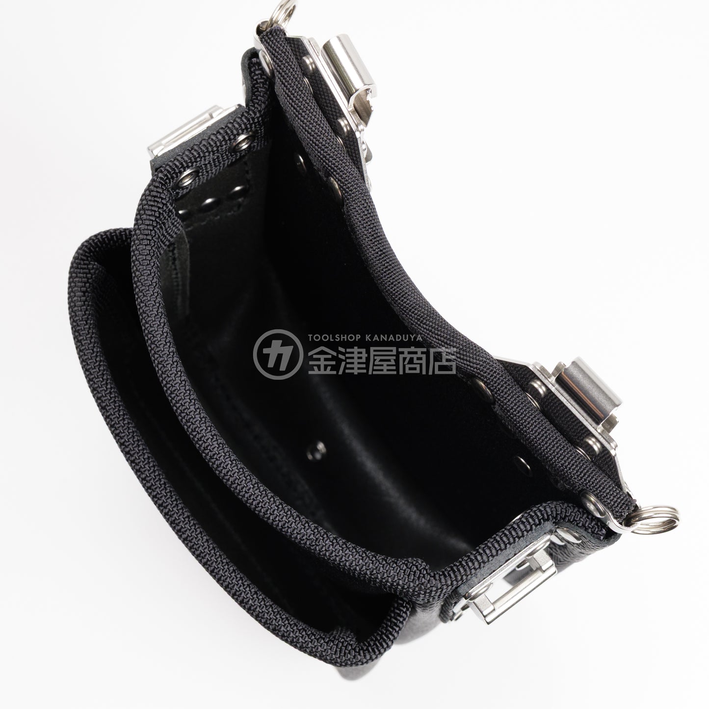 MIKI 本革2段腰袋 牛表皮革・ダイレクトタイプ SPH-OM2D-