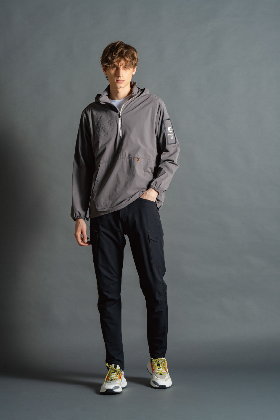 I’Z FRONTIER A.D.ストレッチナイロンパーカ #9036 [2025AW]