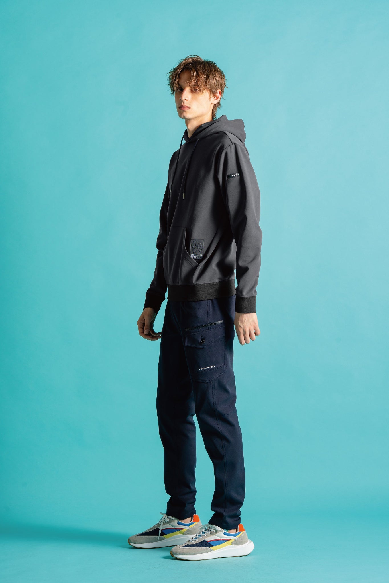 I’Z FRONTIER ライトウェイトストレッチワークフーディー #8619 [2025AW]-