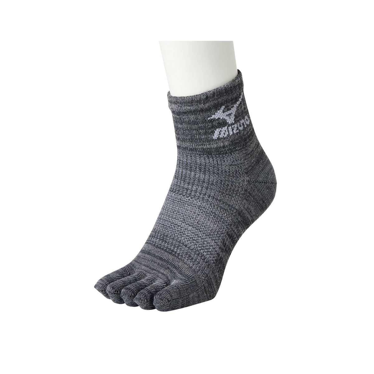 MIZUNO WORK 消臭ダブル メンズ ワークソックス 12cm丈 5本指 2P A89-810-