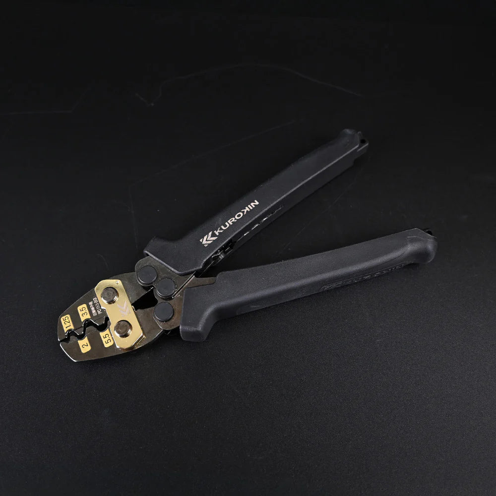 【予約商品】フジ矢 圧着⼯具 (裸端⼦‧裸スリーブ⽤)（黒金）FC-15S-BG-