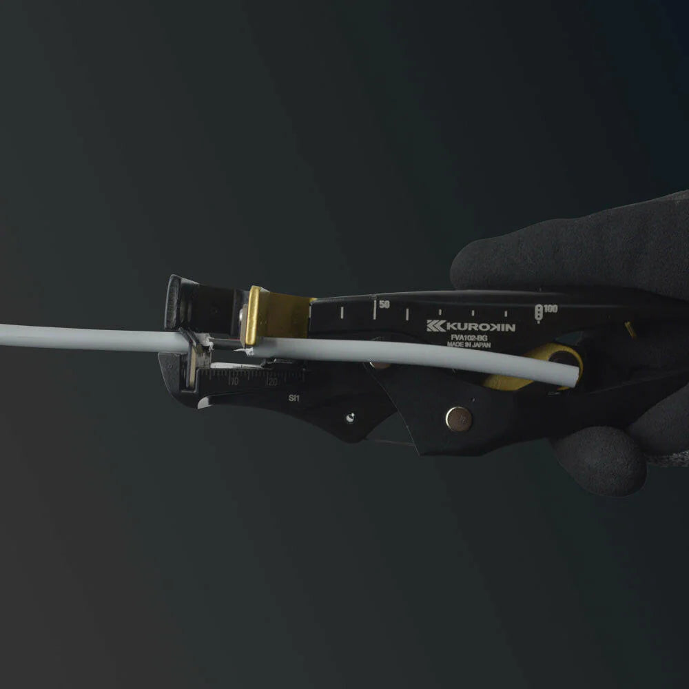 フジ矢 VA線ストリッパ（黒金）FVA102-BG