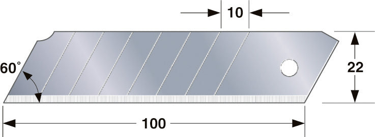 タジマ J刃カッター替刃 10枚/7枚