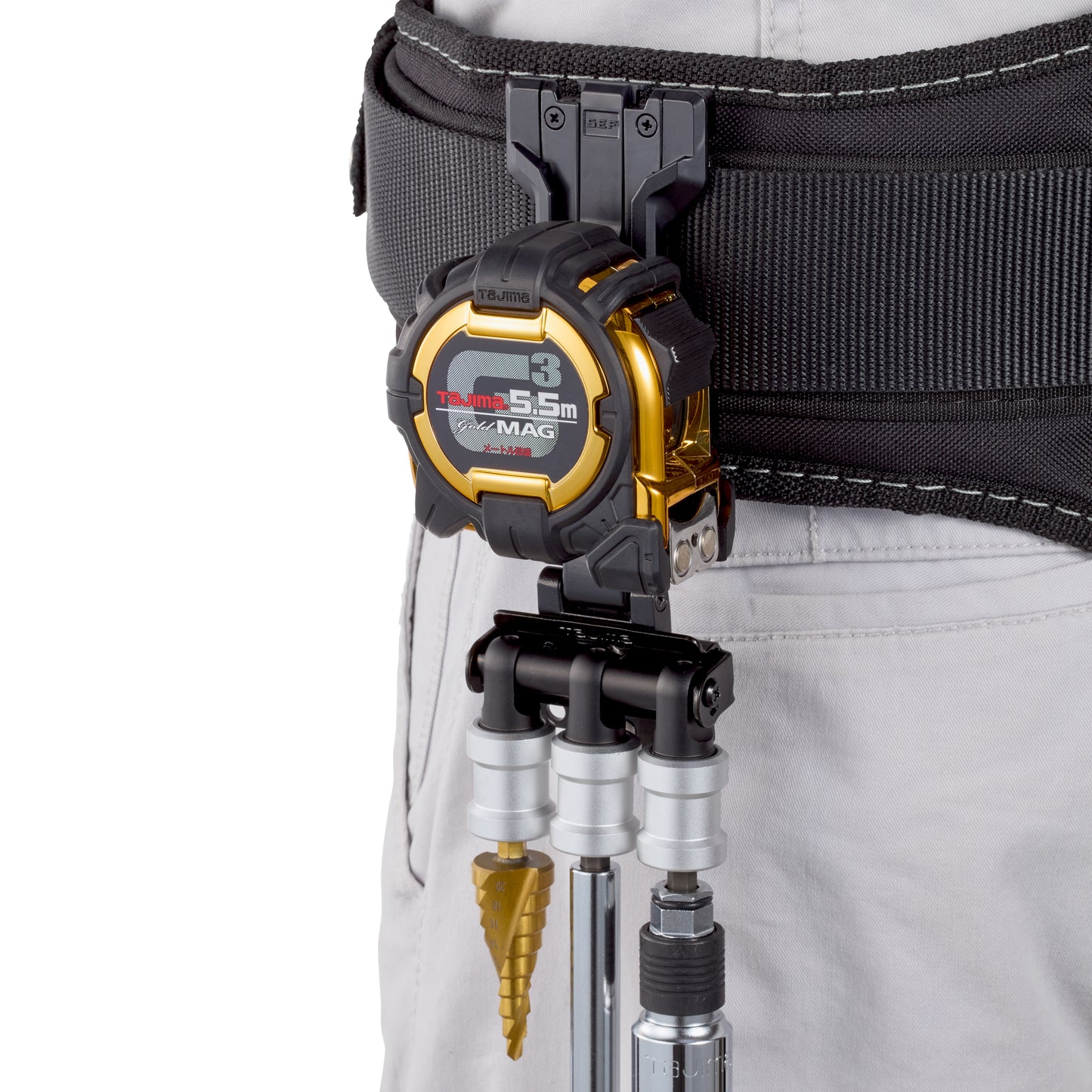 タジマ セフホルダー胴ベルト用 樹脂 フィット SF-FHLD-