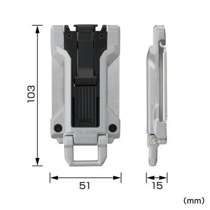 タジマ セフホルダー胴ベルト用 金属 フィット SF-MFHLD