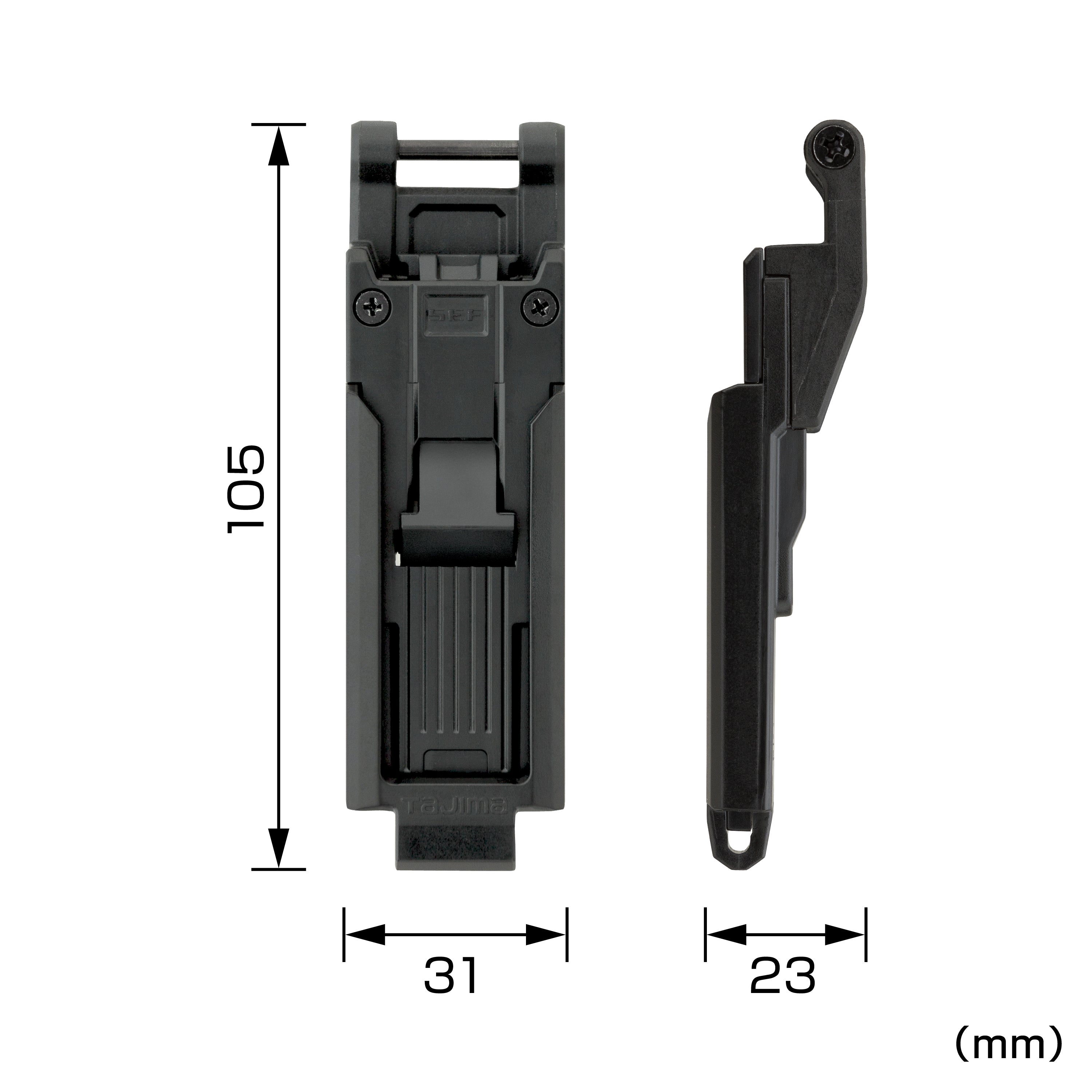 タジマ カスタムセフホルダー用下段セフホルダー 樹脂 スリム SFP-SUHLD