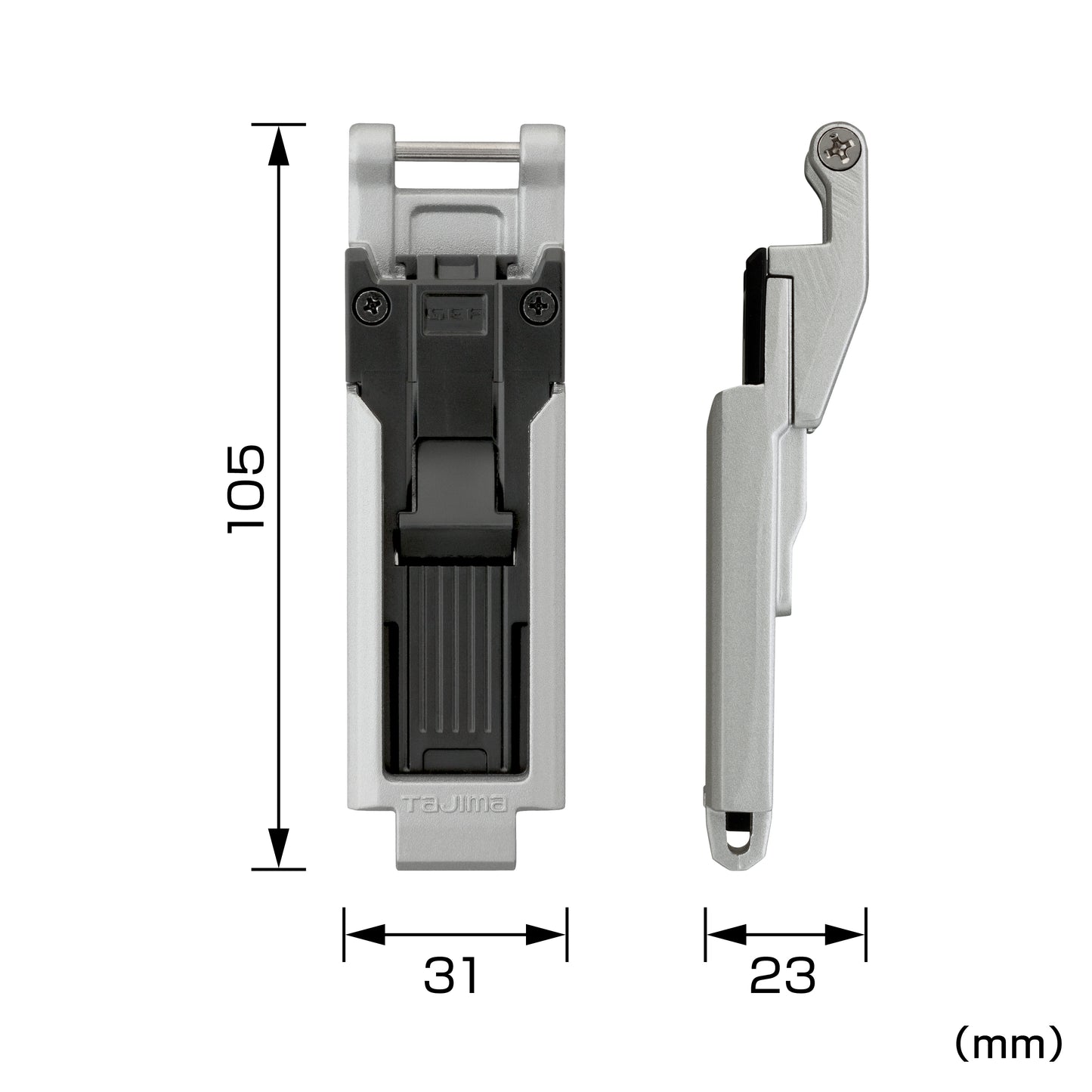 タジマ カスタムセフホルダー用下段セフホルダー 金属 スリム SFP-MSUHLD-