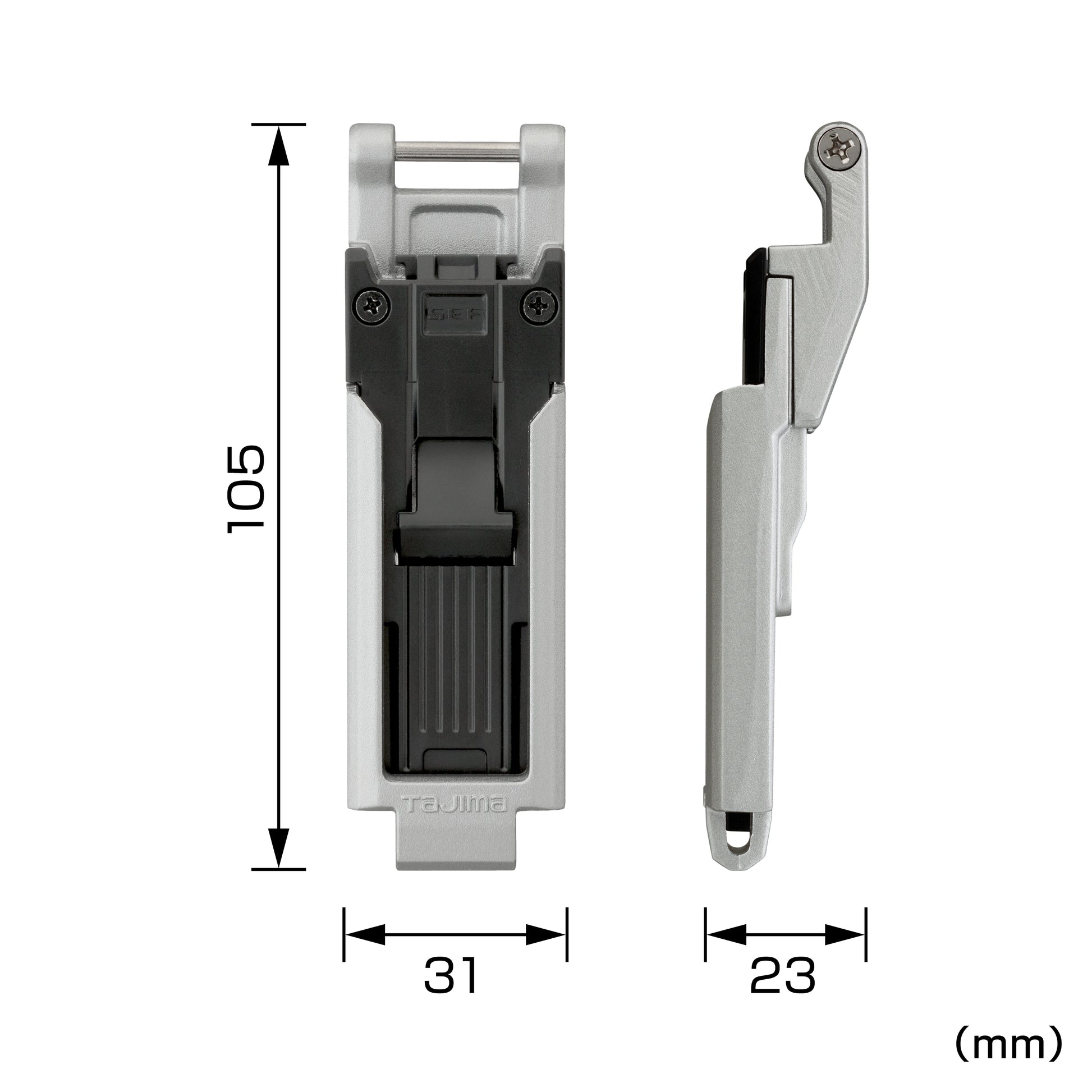 タジマ カスタムセフホルダー用下段セフホルダー 金属 スリム SFP-MSUHLD-