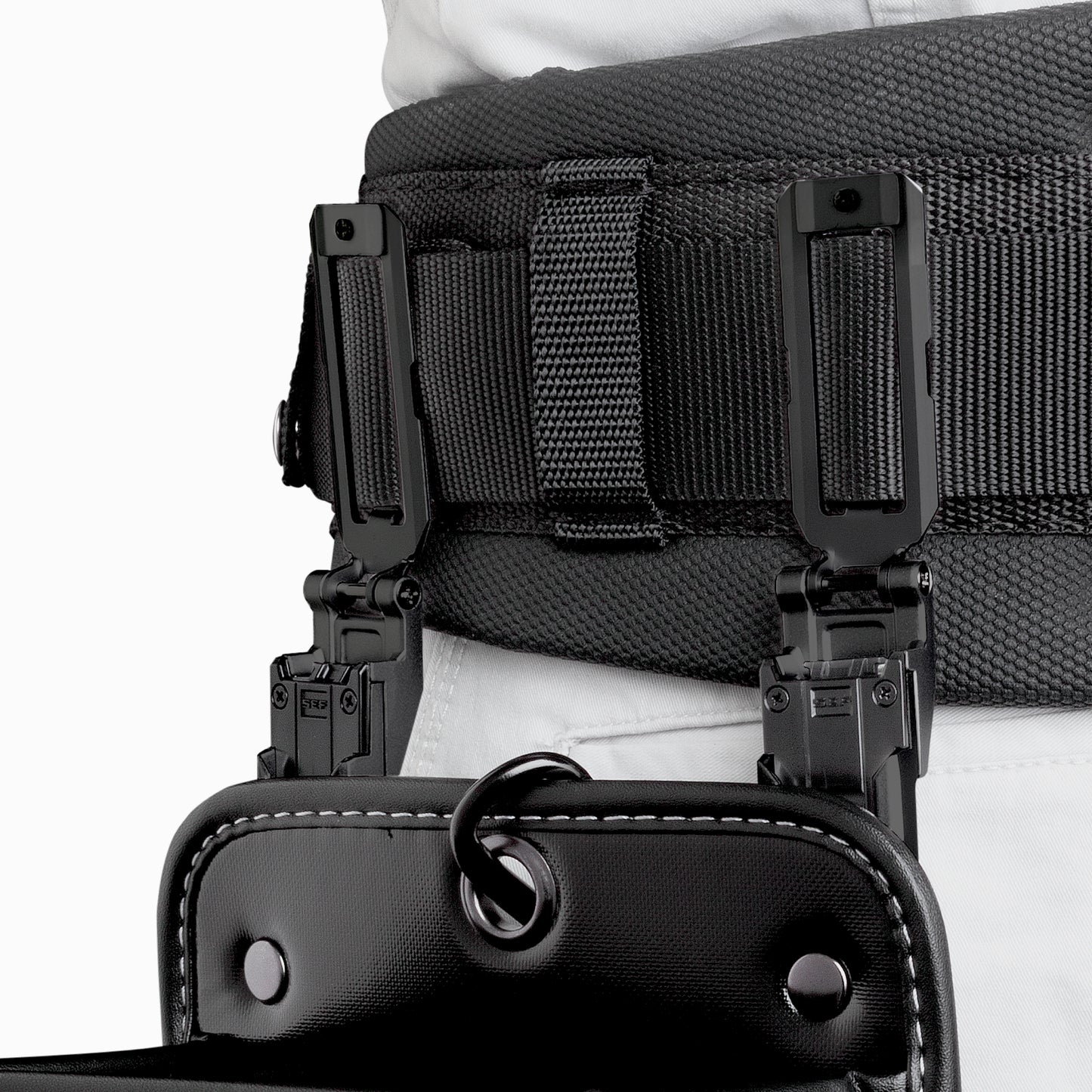 タジマ カスタムセフホルダー用ベルトループプレート SFP-BL2BK/SFP-BL2SI-