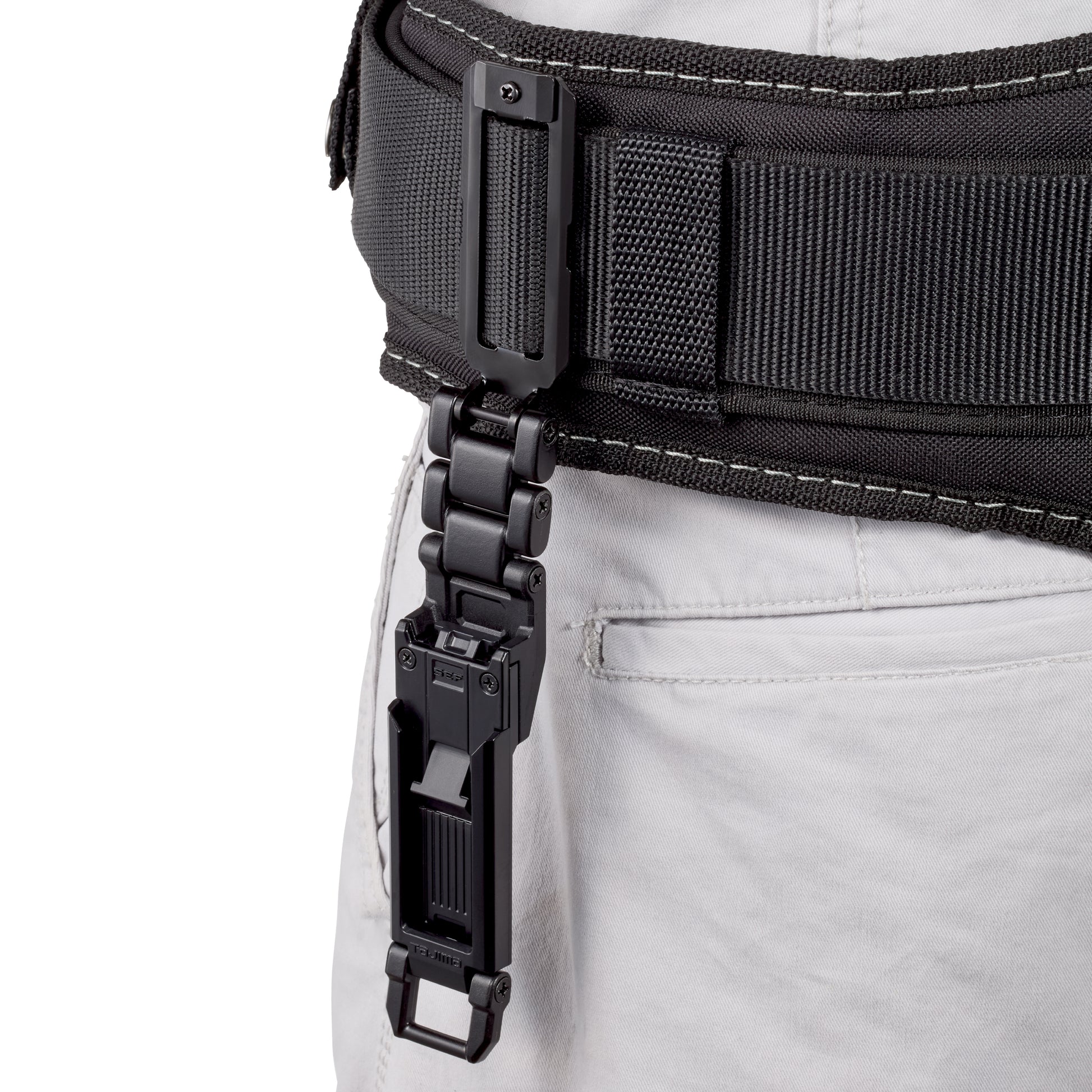 タジマ カスタムセフホルダー用ベルトループプレート SFP-BL2BK/SFP-BL2SI-