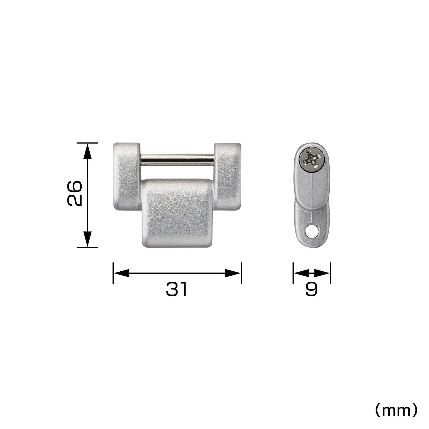 タジマ カスタムセフホルダー用連結パーツ 金属 SFP-JPBK/ SFP-JPSI-