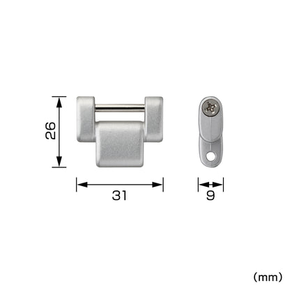 タジマ カスタムセフホルダー用連結パーツ 金属 SFP-JPBK/ SFP-JPSI-