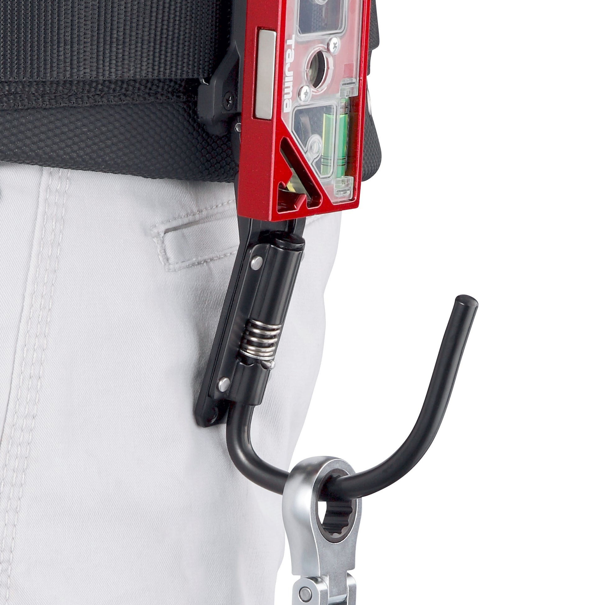 タジマ カスタムセフホルダー用工具ホルダースチール スリムJフック 折りたたみ SFPSKHI-JF