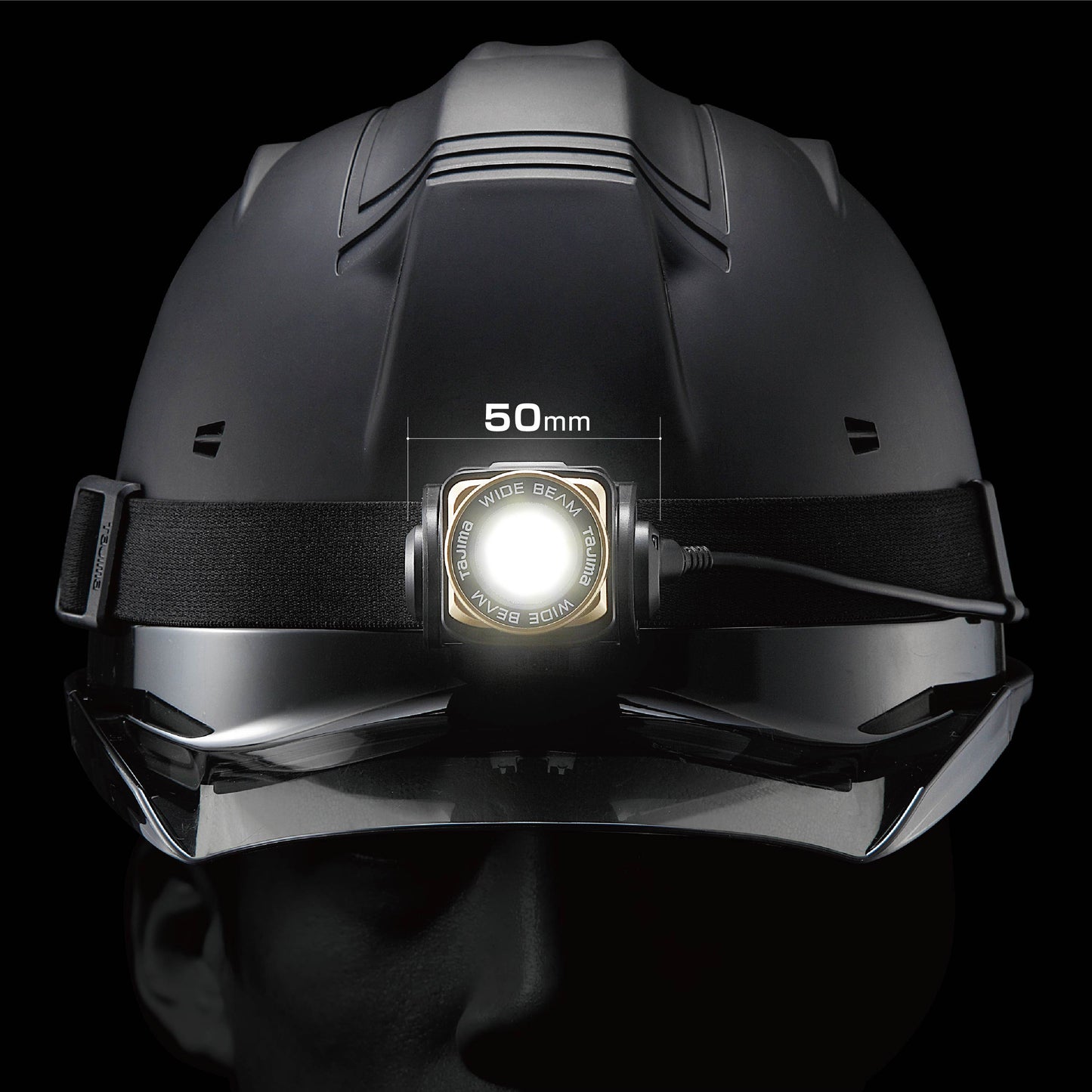 タジマ ヘッドライト NDS 500lm 大径照射 3747セット NDS50A-B47-