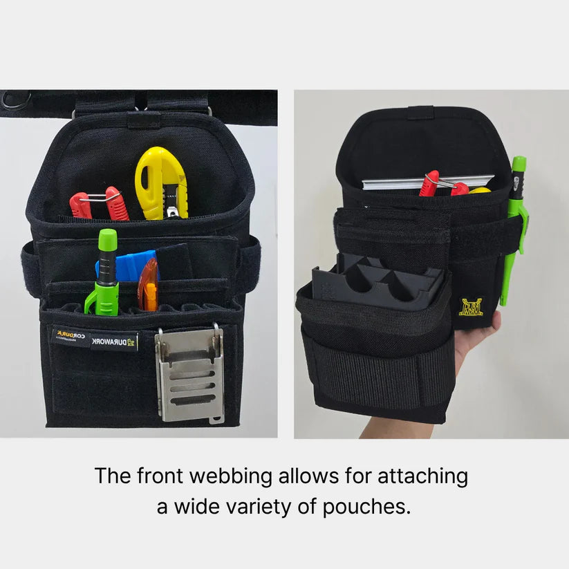 Durawork クイックドロップポーチ（TOOKDAM） Dura409 BLK/BRW-