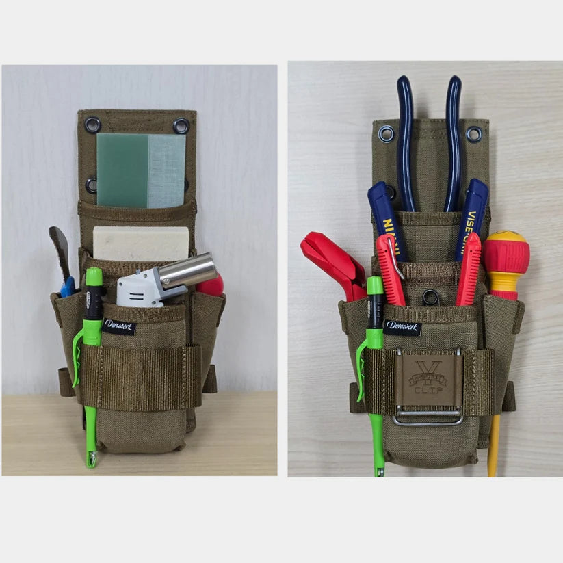 Durawork シャークポーチ（SANG-O） Dura410 BLK/BRW