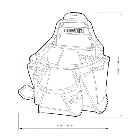 TOUGHBUILT コントラクターポーチ TB-CT-01-