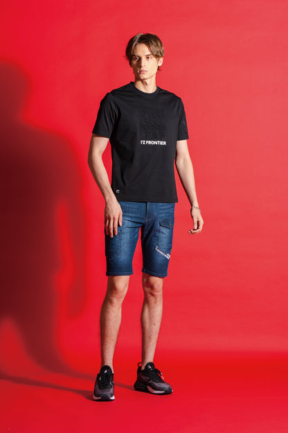 I’Z FRONTIER 接触冷感クルーネックプリントTシャツ #009 [2026SS]-