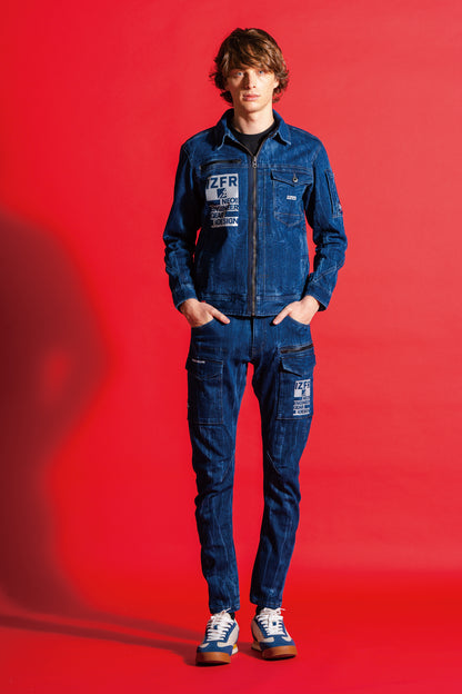 I’Z FRONTIER リミテッドストレッチデニムワークジャケット #7710 [2026SS]-