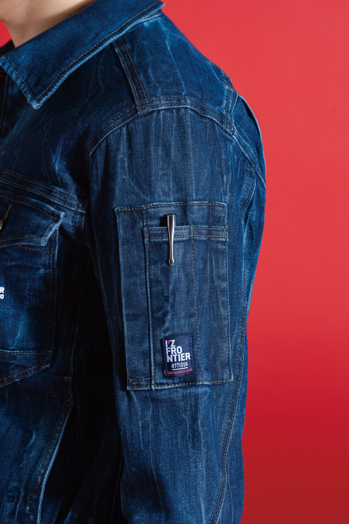 I’Z FRONTIER リミテッドストレッチデニムワークジャケット #7710 [2026SS]-