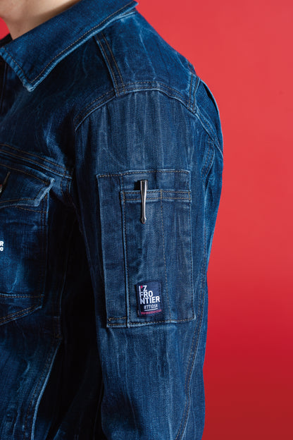 I’Z FRONTIER リミテッドストレッチデニムワークジャケット #7710 [2026SS]-
