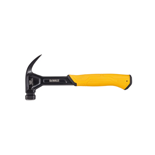 DEWALT(デウォルト) スチール製カーブドクローハンマー 12oz DWHT51001-