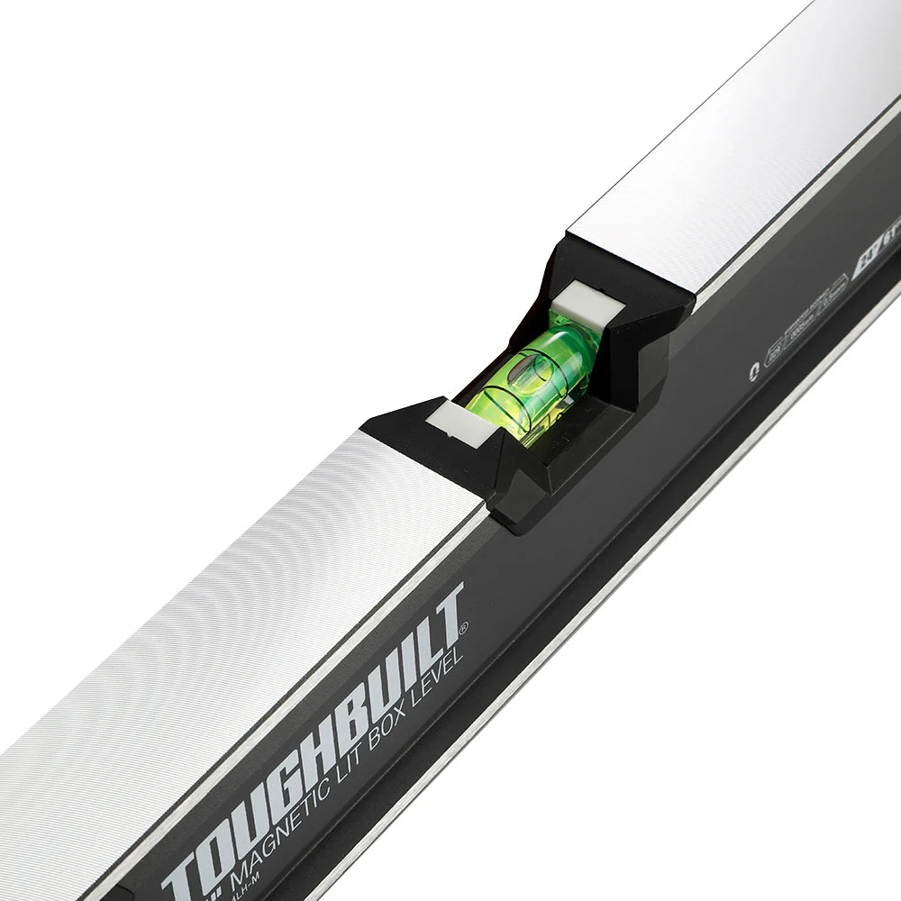 TOUGHBUILT 24in LEDマグネット水平器 TB-H2-L-24LH-M-