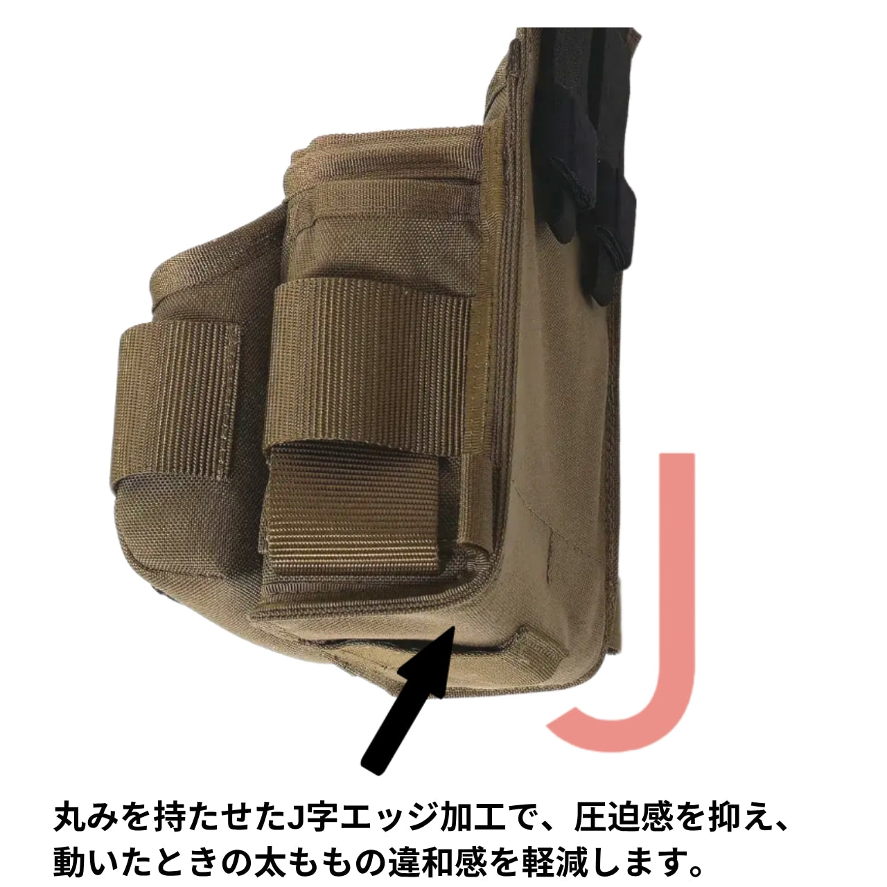 Durawork ソウルポーチ Dura205 BLK/BRW-