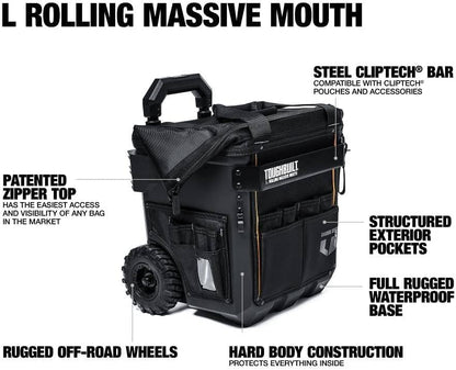 TOUGHBUILT ウィール付きローリングマッシブマウスバッグ（L） TB-CT-61-14-