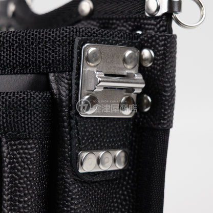 MIKI 本革2段腰袋 牛表皮革・ダイレクトタイプ SPH-OM2D-