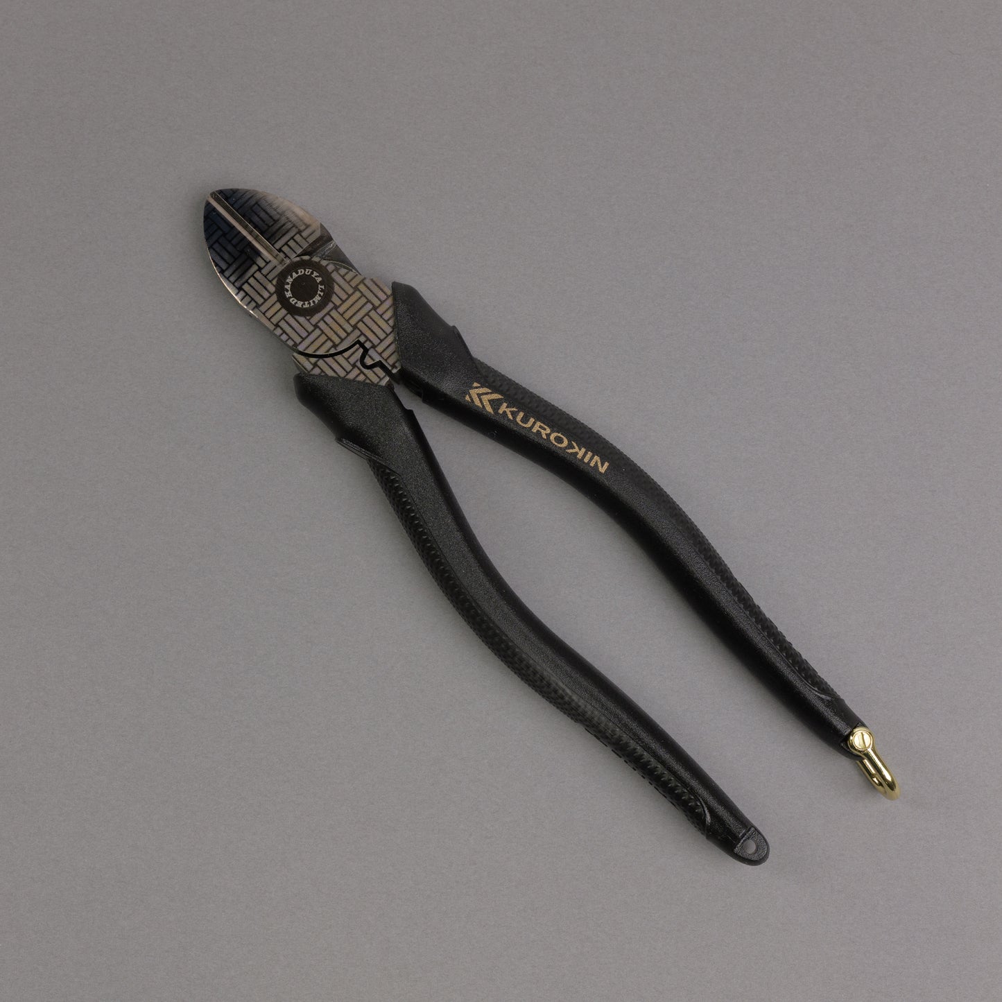 フジ矢 偏芯強力ニッパ（黒金）175mm 700N-175BG【金津屋商店オリジナルデザイン：三崩し】-