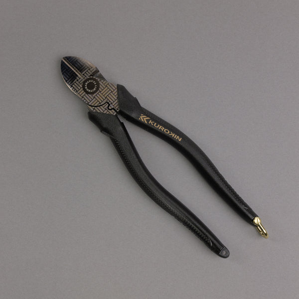 フジ矢 偏芯強力ニッパ（黒金）175mm 700N-175BG【金津屋商店