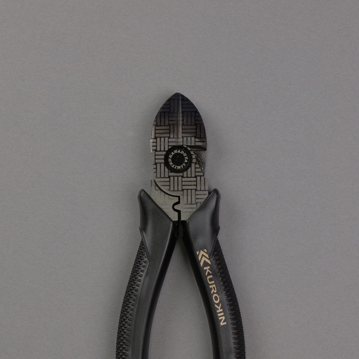 フジ矢 偏芯強力ニッパ（黒金）200mm 700N-200BG【金津屋商店オリジナルデザイン：三崩し】-