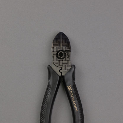 フジ矢 偏芯強力ニッパ（黒金）200mm 700N-200BG【金津屋商店オリジナルデザイン：三崩し】-