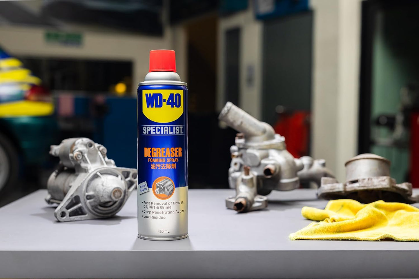 WD-40 SPECIALIST ディグリーサー泡タイプ 450mL-WD302