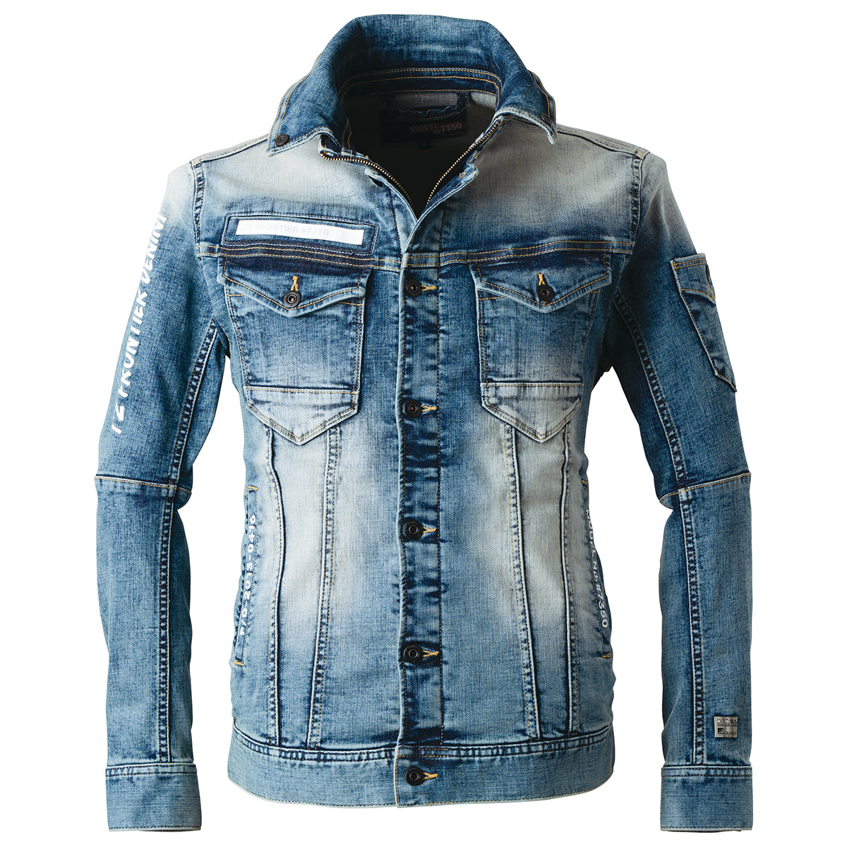 I’Z FRONTIER ハイパワーストレッチデニム3Dワークジャケット #7350 [2025AW]