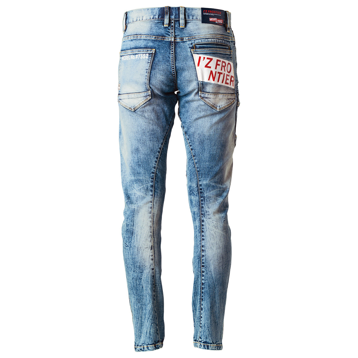 I'Z FRONTIER ハイパワーストレッチデニム3Dカーゴパンツ #7352 [2025AW]