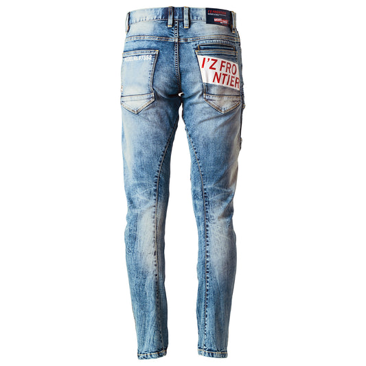 I’Z FRONTIER ハイパワーストレッチデニム3Dカーゴパンツ #7352 [2025AW]
