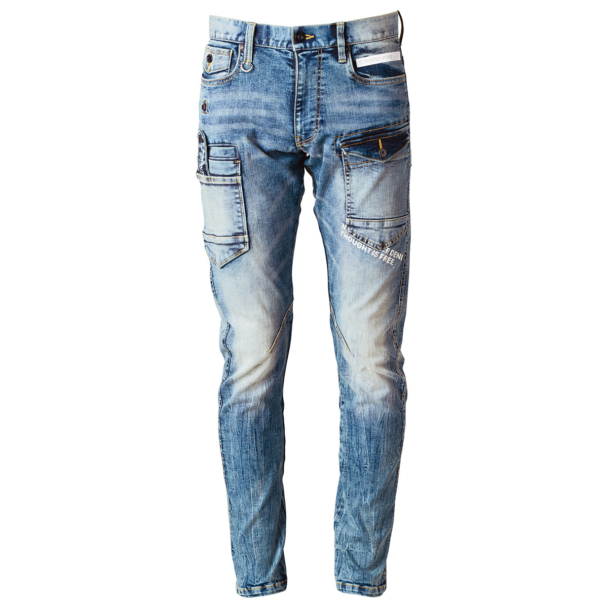 I’Z FRONTIER ハイパワーストレッチデニム3Dカーゴパンツ #7352 [2025AW]