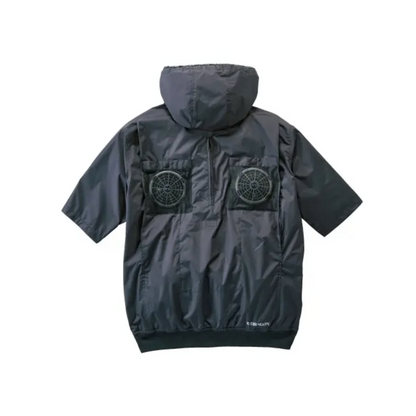 金津屋商店×自重堂 Z-DRAGON 空調服(R) 半袖ブルゾン 74400 ブラック-