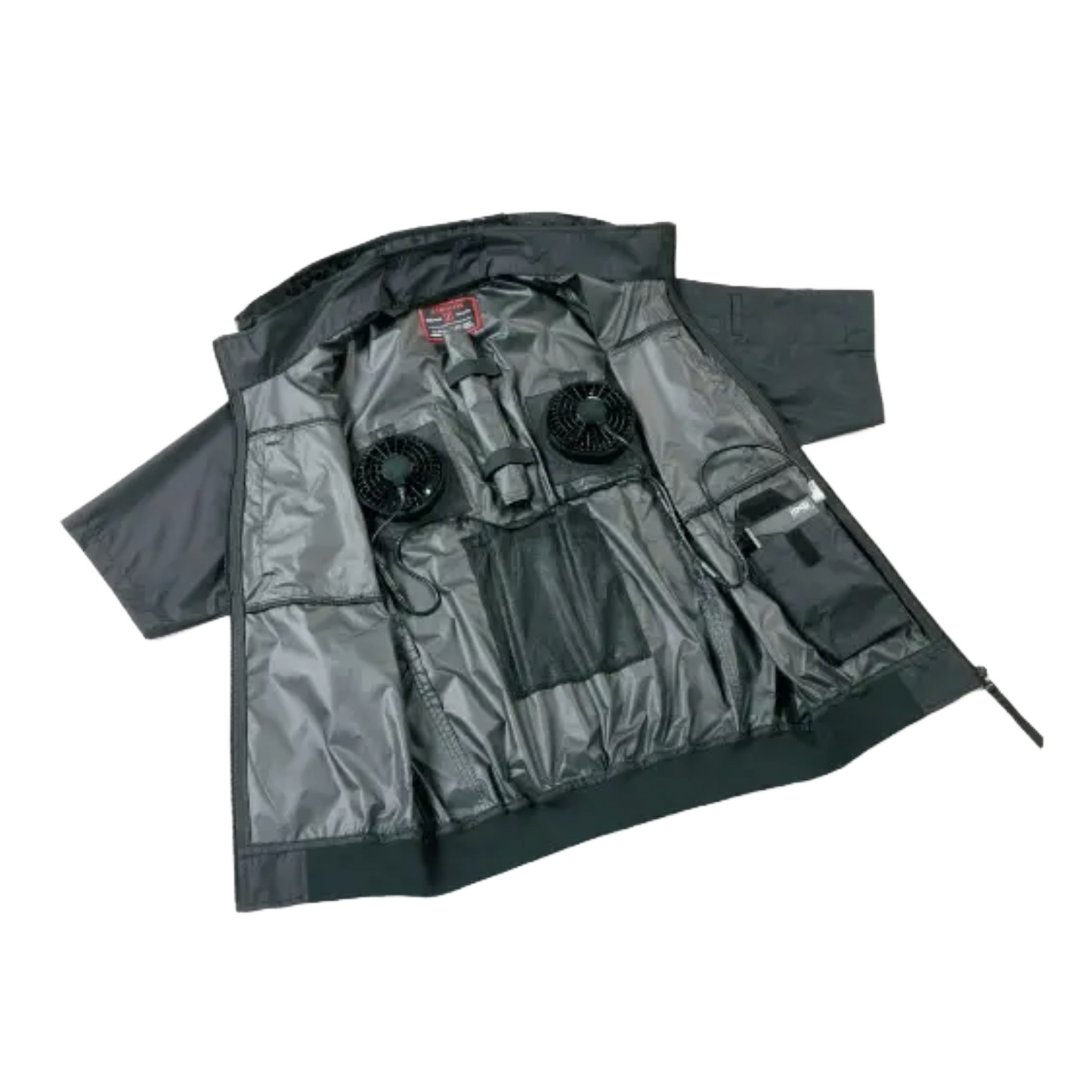 金津屋商店×自重堂 Z-DRAGON 空調服(R) 半袖ブルゾン 74400 ブラック-