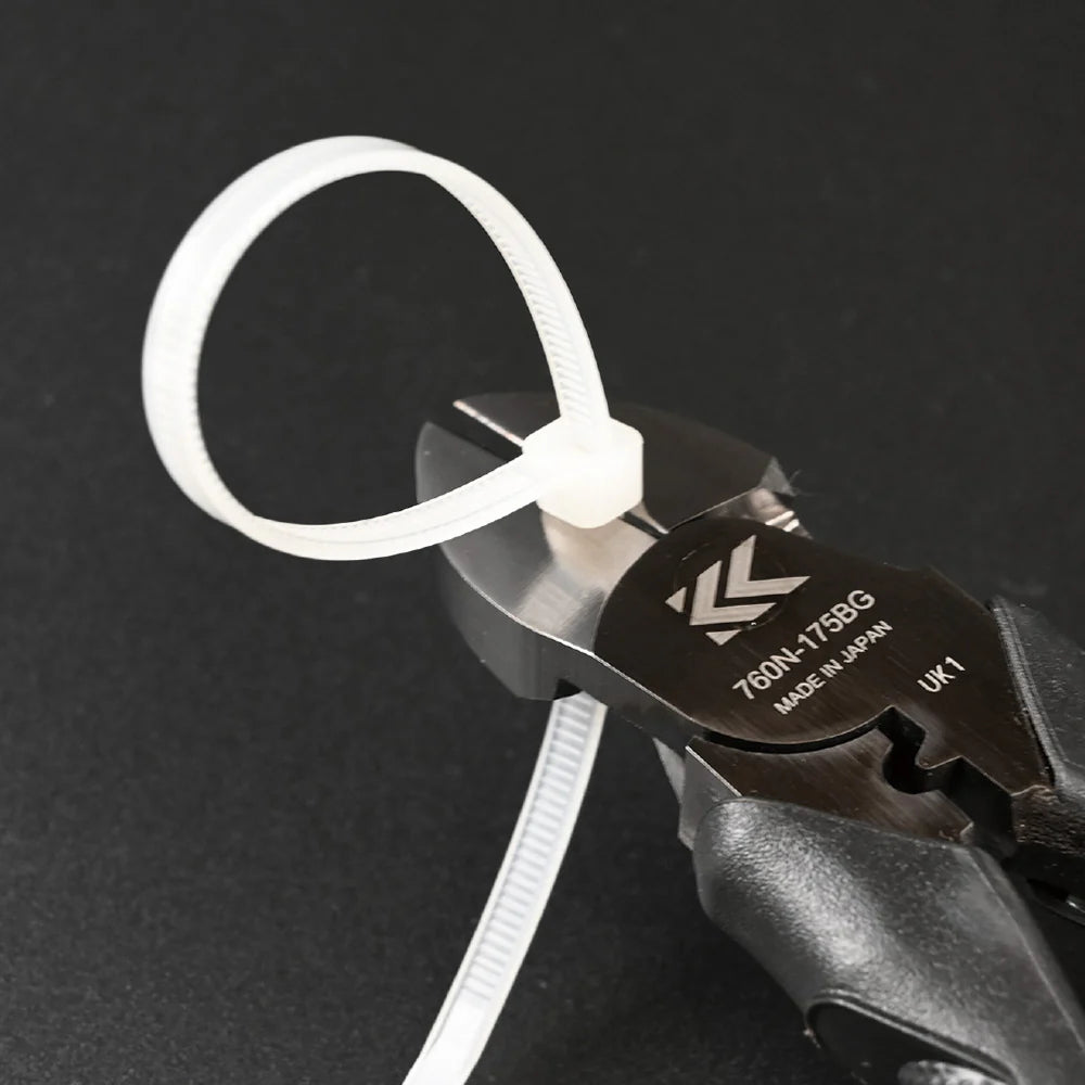 【予約商品】フジ矢 偏芯強力ニッパ薄刃（黒金）175mm 760N-175BG-